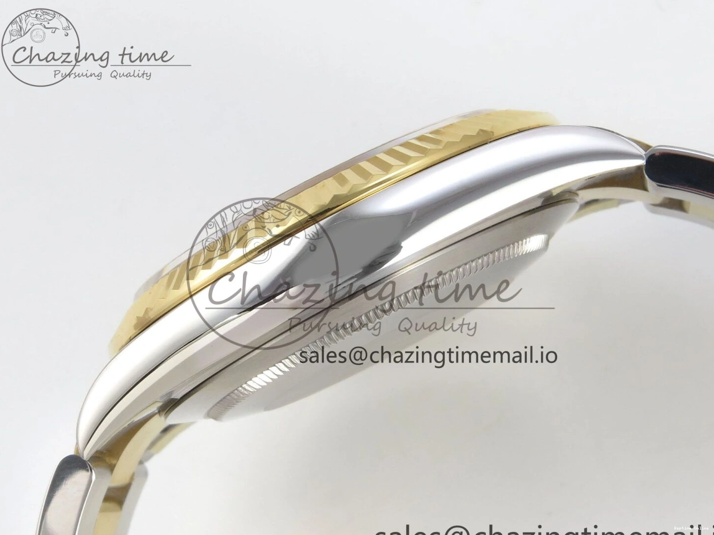 0113 Stretchable DateJust 41 126333 SS YG ARF 1:1 Best Edition YG Stick Dial on Oyster Bracelet SH3235 (Weighted) 211